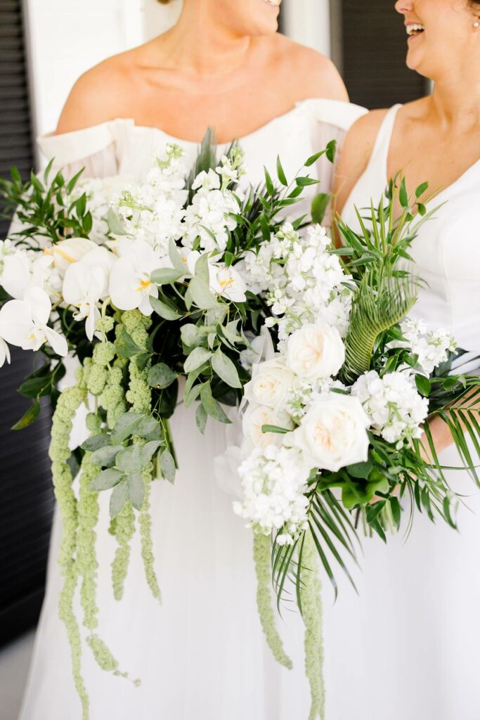 brides at a real wedding