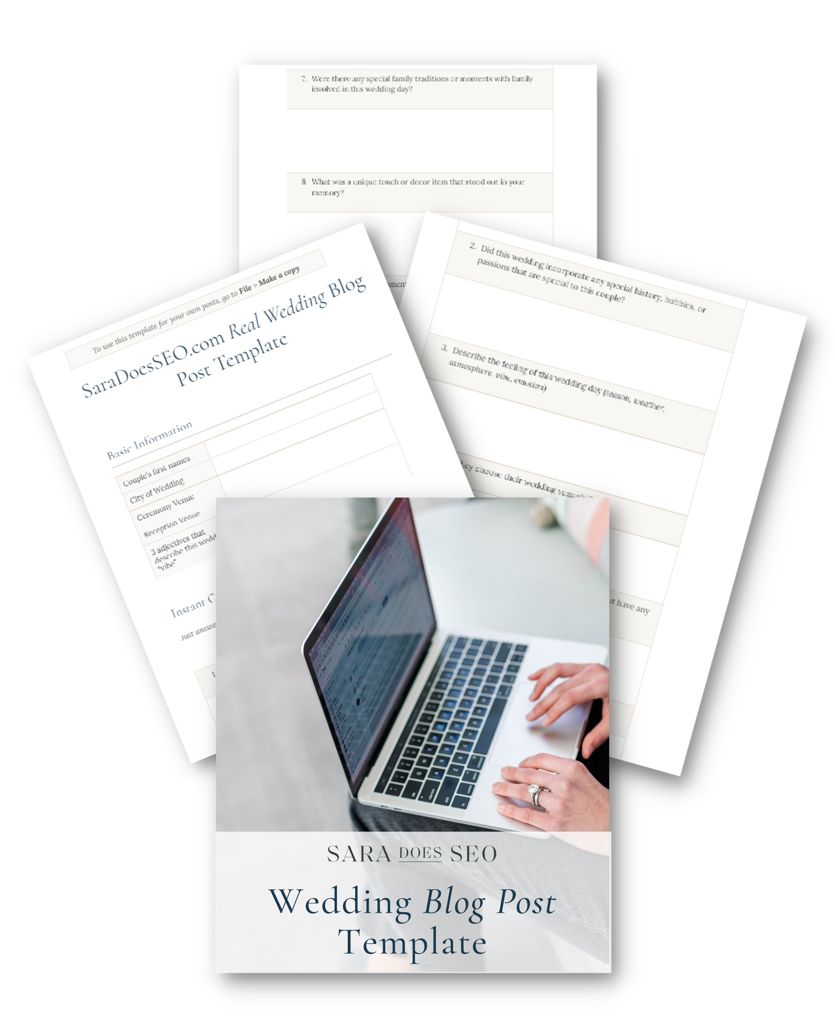 Wedding blog post template